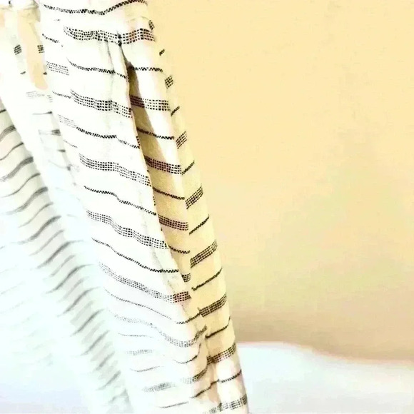 Lou & Grey Linen Blend Striped Dress • Size X-Small - Picture 6 of 12